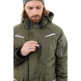 Зимняя куртка-парка Brodeks KW 215, хаки