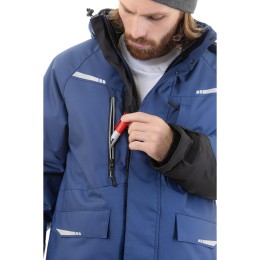 Зимняя куртка-парка Brodeks KW 215, синий